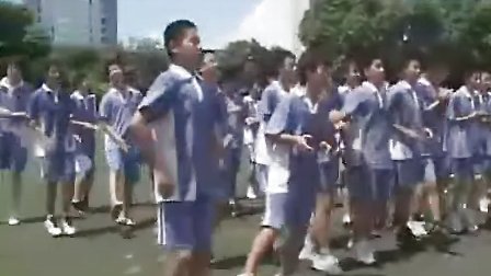 初三体育手球练习教学视频