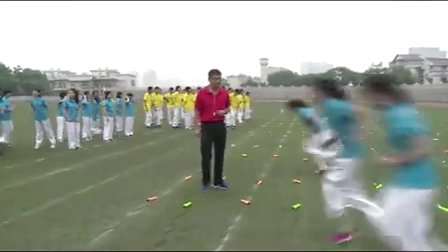 初中八年级体育《途中跑》教学视频，高中体育名师工作室教学视频