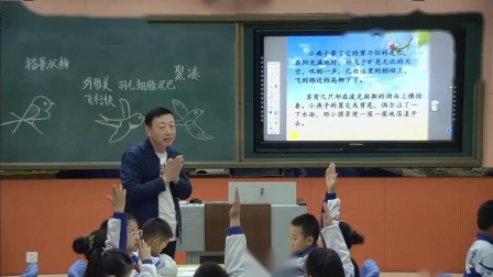 《2 燕子》部编版小学语文三下教学视频-辽宁本溪市_本溪满族自治县-王成军