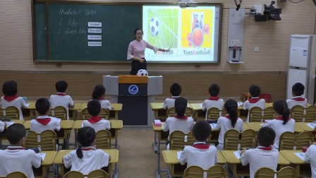 外研版(三起)小学英语三下Module3 Unit 1 I like football.四川李明