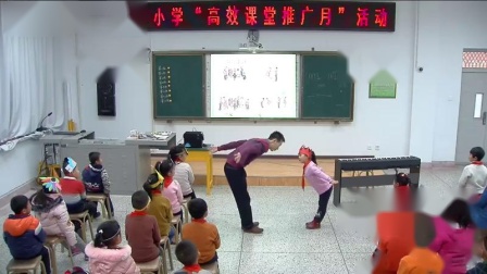 湘教版一年级音乐集体舞《蓝鸟》教学视频
