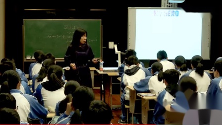 高中英语大赛《Writing My_Hero》课堂教学视频