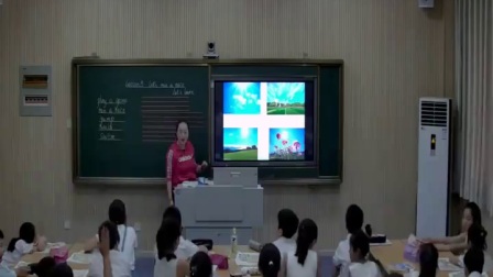 小学英语科普版三下《Lesson 5 Let's run a race》河南翟明玉