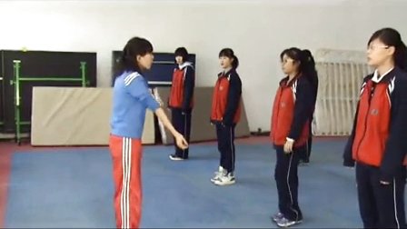 高中体育《二级徒手组合——反方向》北京市,2014学年度部级优课评选入围优质课教学视频