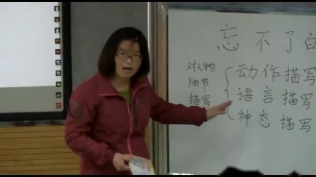 《忘不了的笑声》人教版小学语文六下课堂实录-青海海西_格尔木市-刘良静