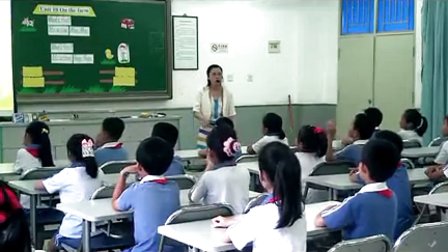 2015年《Unit 10 On the Farm》小学英语上海牛津版一上教学视频-深圳-平湖中心小学：张嘉艳