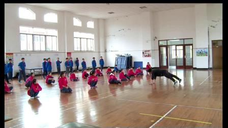 小学体育五年级《山羊分腿腾跃》课堂教学视频实录-徐科成