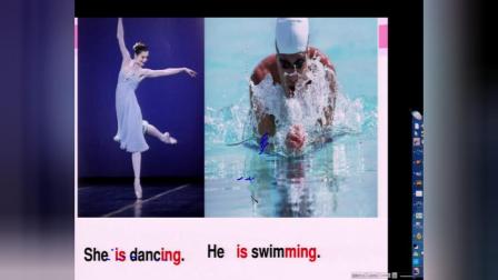 外研版(三起)小学英语六下Module3 Unit 2 The cows are drinking water.四川梁莺