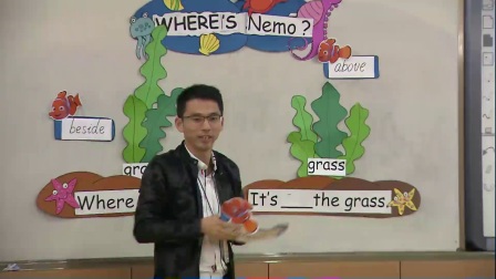 人教版英语五上第五单元《Let’s learn Find and say》课堂教学视频实录-沈利达