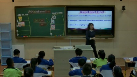 外研版(三起)小学英语五下Module4 Unit 1 Let's make a home library.辽宁王欢