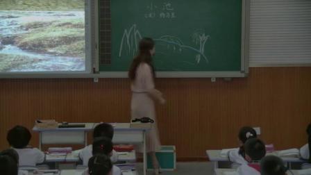 《小池》部编版小学语文一下课堂实录-河北沧州市_海兴县-李淑华