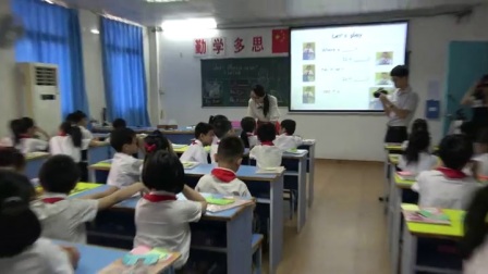 人教PEP版小学英语三下《Unit 4 Where is my car-》广东沈素汀