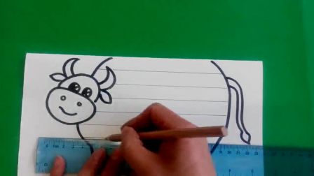 《花格子小牛》湘教版美术二上-延安实验小学-古春苗-陕西省首届微课大赛