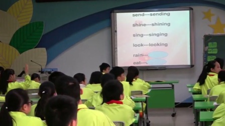 外研版(三起)小学英语六下Module3 Unit 1 The sun is shining.广西劳忠妮