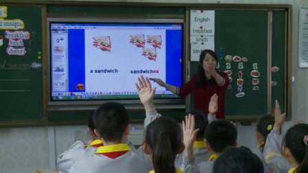 外研版(三起)小学英语五下Module3  Unit 1 She had eggs and sausages.宁夏张丽娟