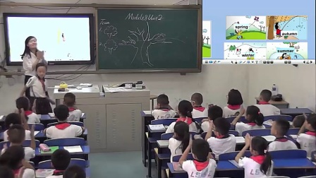 外研版(三起)小学英语三下Module8  Unit 2 Daming flies a kite in the park.山西辛文青