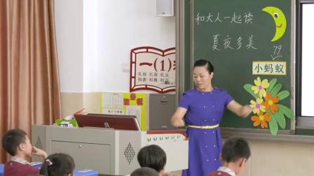 《和大人一起读：夏夜多美》部编版小学语文一下课堂实录-广东珠海市_高新区-林妙玲