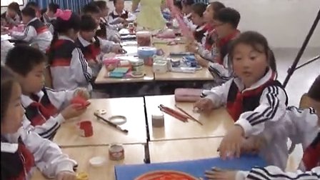 2015四川优质课《威武的盾牌》小学美术人教版三下，自贡市育才小学：范潇