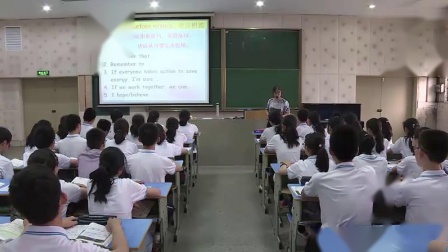 《Task- Going green》牛津译林版初中英语八下课堂实录-江苏泰州市_靖江市-曹垒