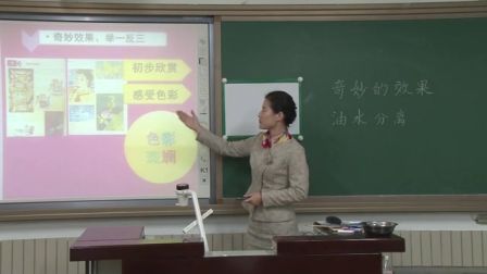 小学美术三年级《奇妙的效果》说课 北京吕颖超（北京市首届中小学青年教师教学说课大赛）
