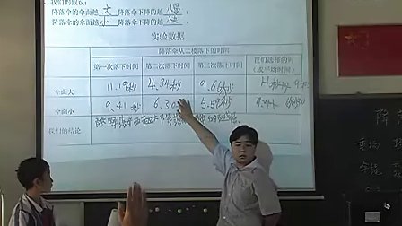 小学三年级科学优质课视频《降落伞》_任伟