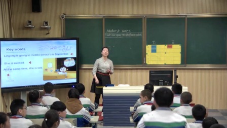 外研版(三起)小学英语六下Module10 Unit 1 We're going to different schools.甘肃周瑛