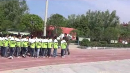 《50米快速跑-接力赛跑》优质课（科学版四年级体育，李闯）