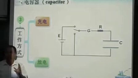 高二物理：了解电容器教学视频