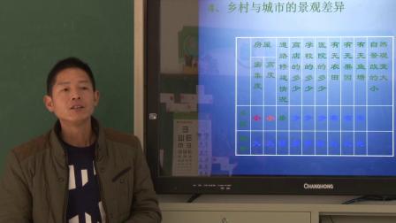 人教版地理七上-4.3《人类的聚居地——聚落》教学视频实录-余建平