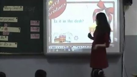 第六届电子白板大赛《Christmas》（上海版牛津英语二年级，李媛）