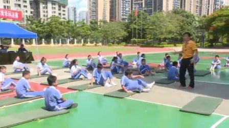 《肩肘倒立》教学课例-体育六年级，育才第四小学：任伟