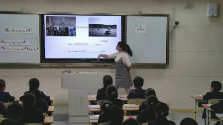 外研版(三起)小学英语四下Module6 Unit 2 Was it a big city then四川周小琴