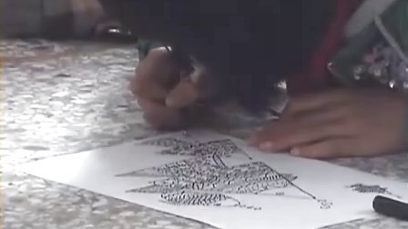北师大版小学六年级美术《用一根线条去散步》课堂实录与教师说课