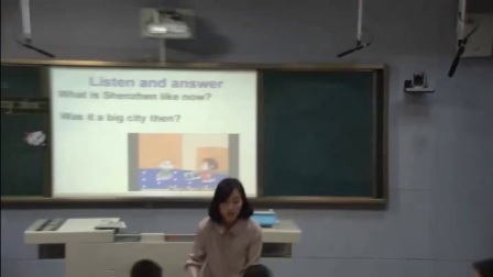 外研版(三起)小学英语四下Module6 Unit 2 Was it a big city then四川李婷