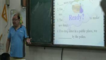 《Grammar- Passive voice in the simple future tense》牛津译林版初中英语八下课堂实录-江苏泰州市_姜堰区-陆小斌
