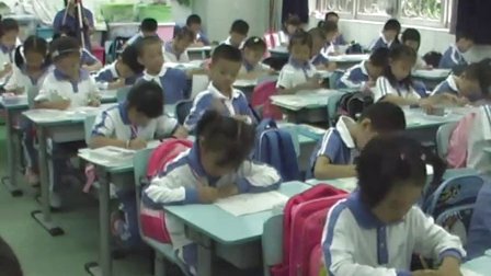 2015优质课视频《圆圆、方方和尖尖》小学美术岭南版一上-深圳-后海小学：张露