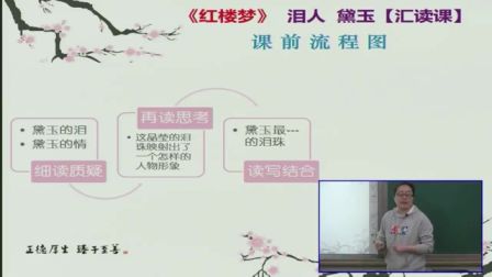 中学语文高一《红楼梦》说课 北京陶然（北京市首届中小学青年教师教学说课大赛）