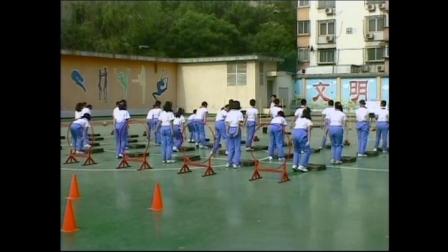 《山羊分腿腾越》人教版体育五年级，蒋磊磊