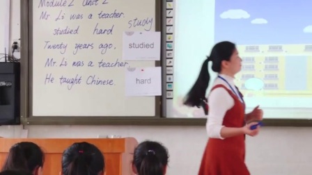 外研版(三起)小学英语五下Module2  Unit 2 Mr. Li was a teacher.广西曹洁丽
