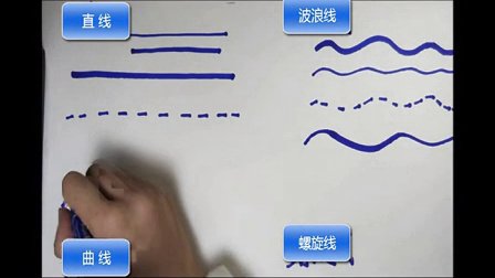 小学美术微课视频-湘教版三年级美术《线的魅力》