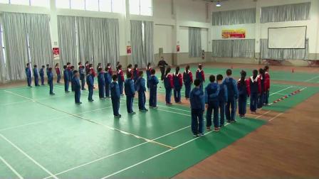 人教版体育五年级《快速跑》课堂教学视频实录-汪良君