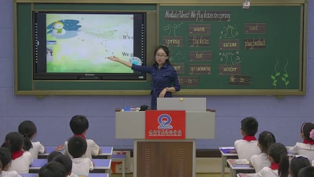 外研版(三起)小学英语三下Module7  Unit 1 We fly kites in spring.河南史鹏云