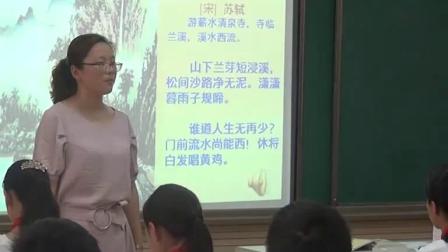 《9　浣溪沙》人教版小学语文六下课堂实录-安徽铜陵市_铜官区-徐岳华