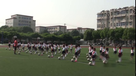 《小足球》北京版体育一年级，安徽省市级优课