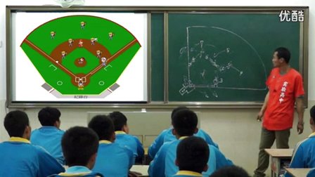 高中体育《棒球的协防与跑位》辽宁省,2014学年度部级优课评选入围优质课教学视频