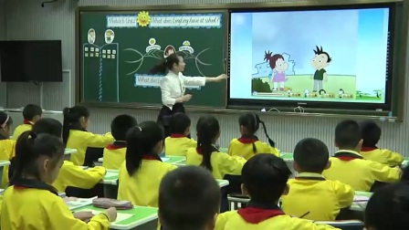 小学英语外研版三下Module6 Unit 2 What does Lingling have at school-福建胡秀芳