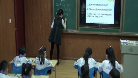 外研版(三起)小学英语六下Module1  Unit 1 I want a hot dog , please.吉林周云云