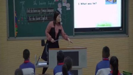 外研版(三起)小学英语五下Module2  Unit 1 She learnt English.辽宁郑佳佳