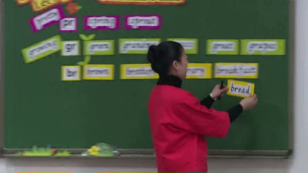 人教版英语五下第二单元《Let’sspell》课堂教学视频实录-周伟