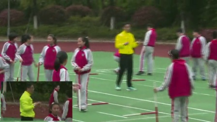 《蹲踞式起跑》评优课（人教版五年级体育，第七届全国中小学体育教学观摩展示活动，于雷）